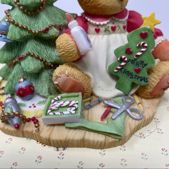 1997 Cherished Teddies 310735A Lynn “ Girl with Christmas Tree - Picture 2 of 12